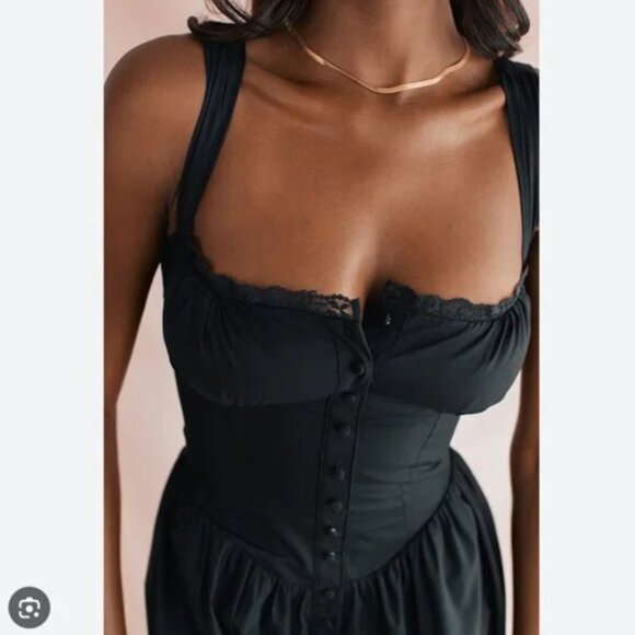 House of CB Black Midi Dress - Picture 4 of 7